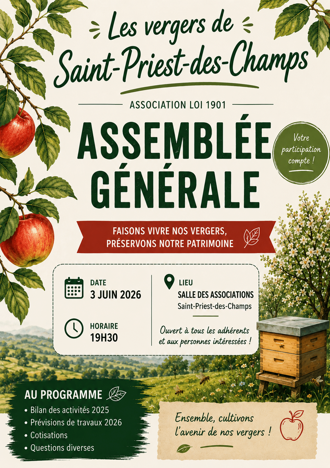 Affiche AG 2026